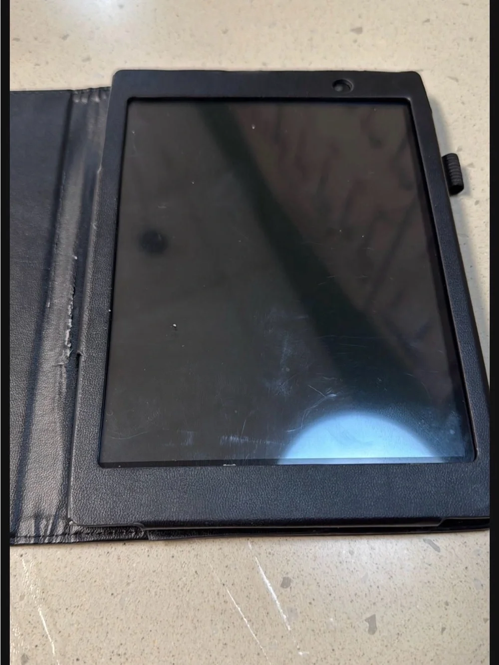 Universal Black Tablet Smart Cover with Tri-Fold Stand